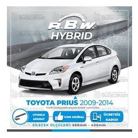R.B.W Toyota Prius Hibrit 2009-2014 Ön Silecek Takımı