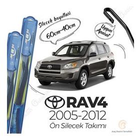 R.B.W Toyota RAV4 Hibrit 2005-2012 Ön Silecek Takımı
