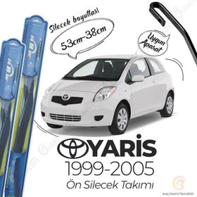 R.B.W Toyota Yaris Hibrit 1999-2005 Ön Silecek Takımı
