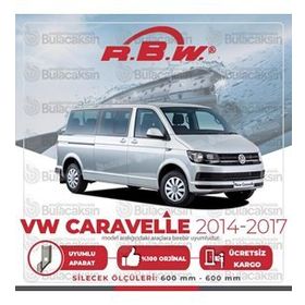 R.B.W Volkswagen Caravelle 2014-2017 Muz Silecek Takımı