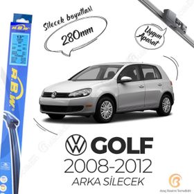 R.B.W Volkswagen Golf 6 2008-2012 Arka Silecek