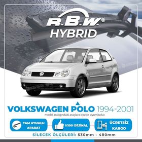 R.B.W Volkswagen Polo Hibrit 1994-2001 Ön Silecek Takımı