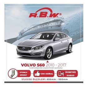 R.B.W Volvo S60 2010-2017 Muz Silecek Takımı