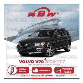 R.B.W Volvo V70 2008-2017 Muz Silecek Takımı