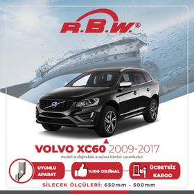 R.B.W Volvo XC60 2009-2017 Muz Silecek Takımı