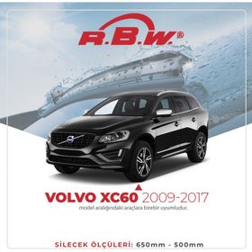 R.B.W Volvo XC60 2009-2017 Muz Silecek Takımı