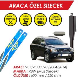 R.B.W Volvo XC90 2004 ve Sonrası Ön Silecek Takımı