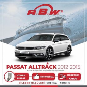 R.B.W VW Passat Alltrack 2012-2015 Muz Silecek Takımı