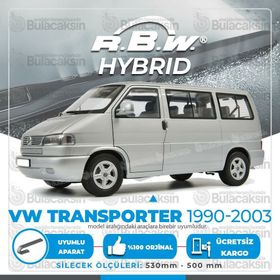 R.B.W VW Transporter Hibrit 1990-2003 Ön Silecek Takımı