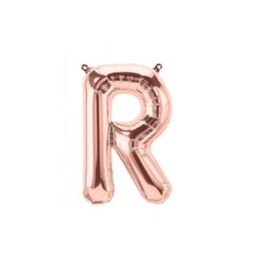 R Harf Gold 40 cm Folyo Balon