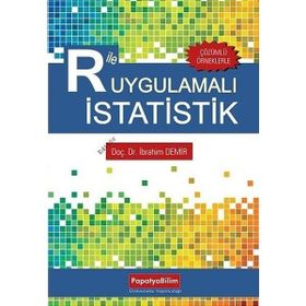 R ile Uygulamalı İstatistik - Doç. Dr. İbrahim Demir
