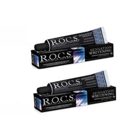 R.O.C.S. 2x60 ml Sensation Whitening Beyazlatıcı Parlatıcı Diş Macunu