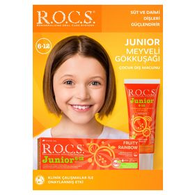 R.O.C.S. 6-12 Yaş Meyveli Gökkuşağı 60 ml Diş Macunu
