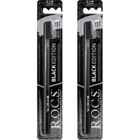 R.O.C.S Black Edition 2 Adet Diş Fırçası