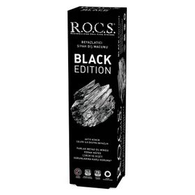 R.O.C.S. Black Edition 74 gr Kömür Özlü Beyazlatıcı Diş Macunu