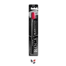 R.O.C.S Black Edition Beyazlatıcı Bordo Diş Fırçası