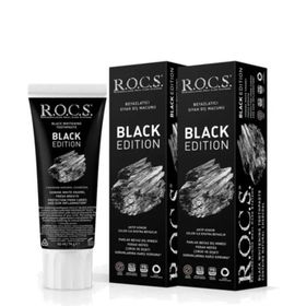 R.O.C.S. Black Edıtıon Kömür Beyazlatıcı 2x60 ml Diş Macunu