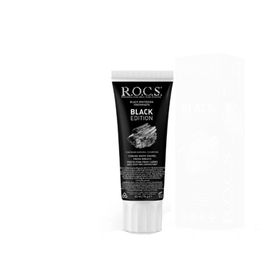 R.O.C.S Black Edition Kömür Özlü Beyazlatıcı 60 ml Diş Macunu