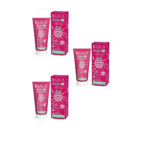 R.O.C.S. Kids Ahududu Smooth Florür İçermez 3-7 Yaş 3x60 Adet Çocuk Diş Macunu
