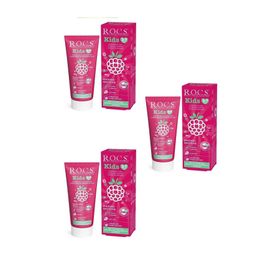 R.O.C.S. Kids Ahududu Smooth Florür İçermez 3-7 Yaş 3x60 Adet Çocuk Diş Macunu