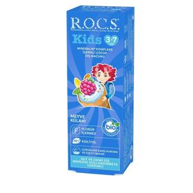 R.O.C.S Kids Meyve Külahı Tadında Florürsüz 4-7 Yaş 45 gr Diş Macunu