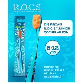 R.O.C.S. Kids Yumuşak Mavi 3-7 Yaş Çocuk Diş Fırçası