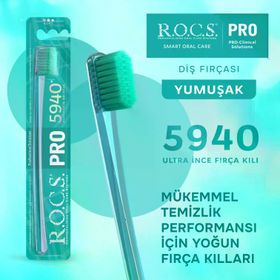 R.O.C.S. Pro 5940 Yeşil Yumuşak Diş Fırçası