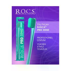 R.O.C.S. Pro 5940 Yeşil Yumuşak Diş Fırçası