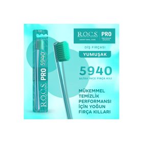 R.O.C.S. Pro 5940 Yeşil Yumuşak Diş Fırçası