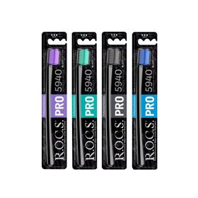 R.O.C.S. Pro Black 5940 Kıl Soft 4'lü Diş Fırçası