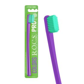 R.O.C.S Pro Colors 5940 Orta Sert Mor Diş Fırçası