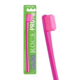R.O.C.S Pro Colors 5940 Orta Sert Pembe Diş Fırçası