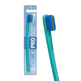 R.O.C.S. Pro Ortho Brackets Yumuşak Yeşil Ortodonti Diş Fırçası