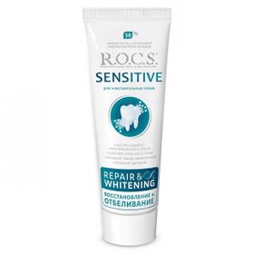 R.O.C.S. Sensitive Onarım ve Beyazlatma Hassas 75 ml Diş Macunu
