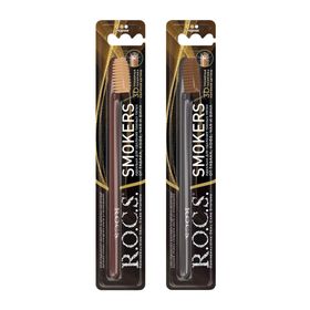 R.O.C.S Smokers Leke Silici 2'li Diş Fırçası