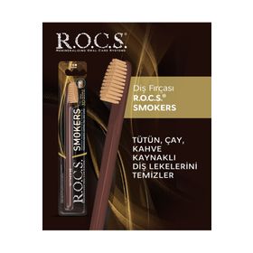 R.O.C.S. Smokers Orta Sert Leke Silici Diş Fırçası