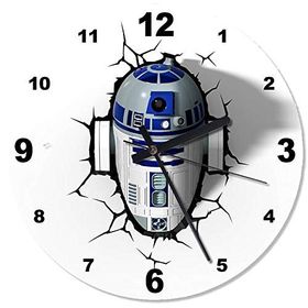 R2D2 Starwars Mutafak Tipi Duvar Saati