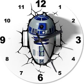 R2D2 Starwars Mutafak Tipi Duvar Saati
