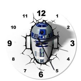 R2D2 Starwars Mutafak Tipi Duvar Saati
