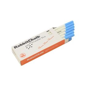 Rabbit Mavi Rabbit-001 12 Adet Chalk Su Ile Uçan Kalem