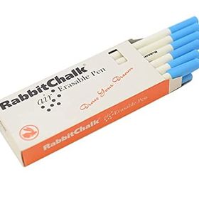Rabbit Mavi Rabbit-001 12 Adet Chalk Su Ile Uçan Kalem