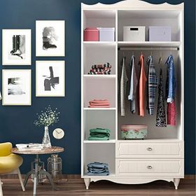 Rabi Cansu Country WN103 6 Kapaklı 2 Çekmeceli Gardırop