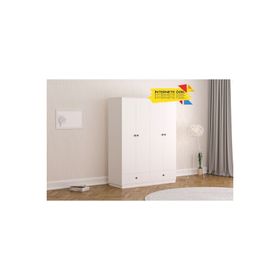 Rabi Elif Modern 4 Kapak 2 Çekmeceli Gardırop