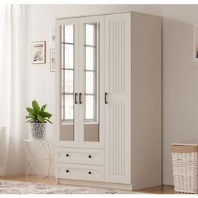 Rabi Estelya Country 3 Kapak 2 Çekmeceli Gardırop