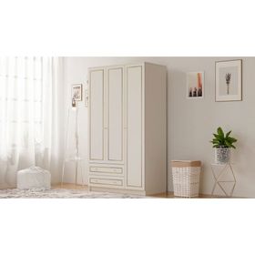 Rabi Gold Country 3 Kapaklı 2 Çekmeceli Gardırop