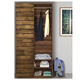 Rabi Prestij Wood 2 Kapaklı Gardrop