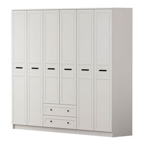 Rabi Rumy-S1 184 6 Kapak 2 Çekmeceli Gardrop