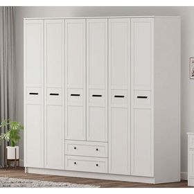 Rabi Rumy-S1 184 6 Kapak 2 Çekmeceli Gardrop