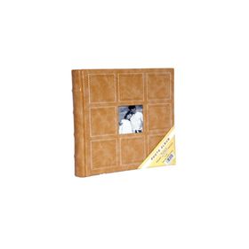 Rabsev 10x15 cm 200 Fotoğraf Kapasiteli Lüks Pencereli Deri Fotoğraf Albümü