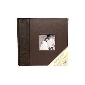 Rabsev 10x15 cm 200 Fotoğraf Kapasiteli Lüks Pencereli Deri Fotoğraf Albümü
